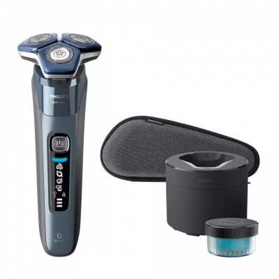 PHILIPS Shaver series 7000, Wet&amp; Dry skuveklis (lādējams), zils