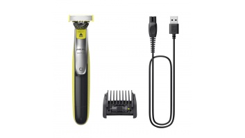 PHILIPS OneBlade 360 skuveklis sejai, zaļš un pelēks