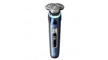 PHILIPS i9000 Prestige Ultra Elektroskuveklis mitrai/sausai skūšanai (lādējams), Mystic Aqua