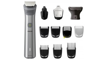 PHILIPS Multigroom series 5000 All-in-one trimmeris sejai, matiem un ķermenim, tērauda