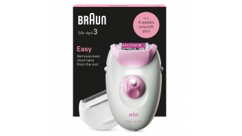 BRAUN Silk 3 epilators ar piederumiem