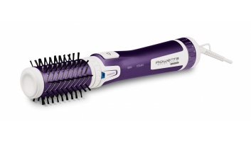 ROWENTA rotējošs matu veidotājs Brush Activ  Volume&amp;Shine, 1000 W, balta/violeta