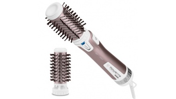 ROWENTA matu veidotājs Brush Activ Premium Care, 1000W, balts/rozā zelta