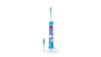 Sonicare zobu birste bērniem 3+ ar bluetooth un 8 maināmiem  dizainiem, zils