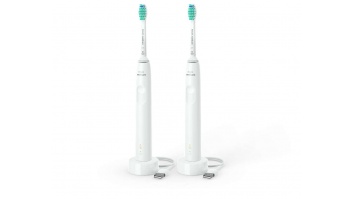 PHILIPS 3100 Sonic elektriskā zobu birste 2 gab, balta