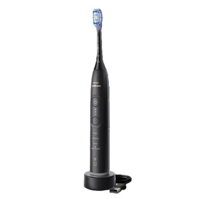PHILIPS 7100 Sonic elektriskā zobu birste, melna