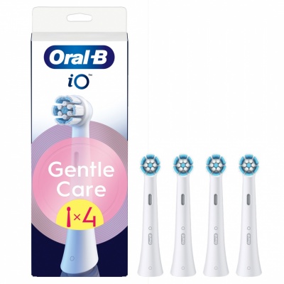 Braun SWF-4 Oral-B GentleCare white zobu birstes uzgaļi, 4 Gab