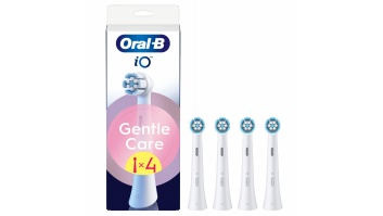 Braun SWF-4 Oral-B GentleCare white zobu birstes uzgaļi, 4 Gab