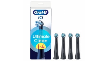 Braun CBF-4 Oral-B UltimateClean zobu birstes uzgaļi, melni, 4 gab.
