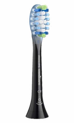 Sonicare C3 Premium Plaque Defence zobu birstes uzgalis (2gab) melns