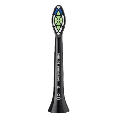 Sonicare Optimal White birstes uzgaļi (2gab.), melns