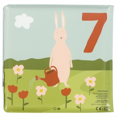 Trixie vannas rotaļlieta, grāmata, lapsa, 6m+