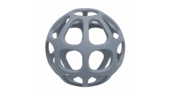 Baby's only silikona zobgrauznis bumba, 0+, Grey