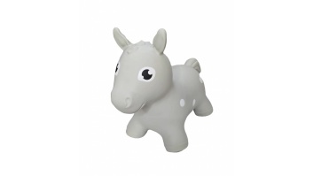 Gerardo's Toys lēkāšanas rotaļlieta, zirgs, pelēks