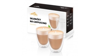 ETA | Cappuccino cups | ETA418193010 | For cappuccino coffee | 2 pc(s) | Dishwasher proof | Glass