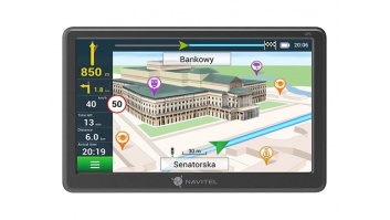 Navitel | GPS Navigator With a Magnetic Mount | E707 Magnetic | 800 x 480 | GPS (satellite) | Maps included