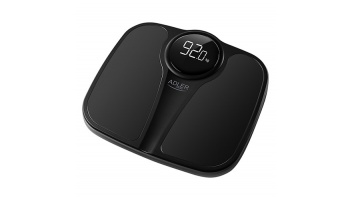 Adler | Bathroom Scale | AD 8172b | Maximum weight (capacity) 180 kg | Accuracy 100 g | Body Mass Index (BMI) measuring | Black