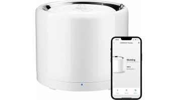 PETKIT | Smart Pet Drinking Fountain | Eversweet 3 Pro (Wireless Pump) | Capacity 1.8 L | Filtering | Material Stainless Steel, ABS | White