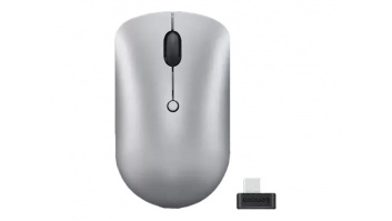 Lenovo | Compact Mouse | 540 | Red optical sensor | Wireless | 2.4 GHz via USB-C | Cloud Grey | 1 year(s)
