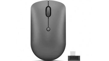 Lenovo | Wireless Compact Mouse | 540 | Red optical sensor | Wireless | 2.4G Wireless via USB-C receiver | Storm Grey | 1 year(s)