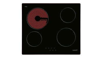 CATA | Hob | TN 604/B | Vitroceramic | Number of burners/cooking zones 4 | Touch | Black | Display