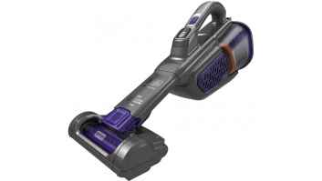 BLACK & DECKER Vacuum Cleaner | BHHV520BFP-QW | Cordless operating | 18 V | Black/Purple