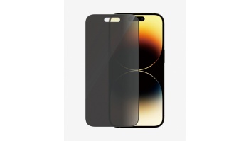 PanzerGlass | Screen protector | Apple | iPhone 14 Pro | Glass | Black | Ultra-Wide Fit; Easy installation; Privacy Filter; Fingerprint resistant | Privacy