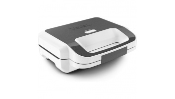 TEFAL | Wafle Maker Snack XL | SW701110 | 850 W | Number of pastry 2 | Belgium | White/Grey