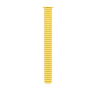 Apple | Ocean Band Extension | 49 | Yellow | Fluoroelastomer | Strap fits 130–200mm wrists