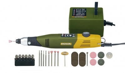 Model building and engraving set with MICROMOT drill/grinder 60/E