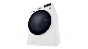 LG | Dryer Machine | RH80V3AV6N | Energy efficiency class D | Front loading | 8 kg | LED | Depth 69 cm | Wi-Fi | White