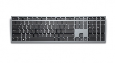 Dell | Keyboard | KB700 | Keyboard | Wireless | Russian | Titan Gray | 2.4 GHz, Bluetooth 5.0