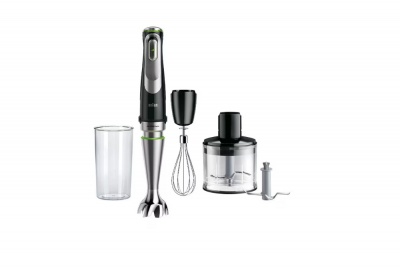Braun | Hand Blender | MQ9135XI MultiQuick 9 | Hand Blender | 1200 W | Number of speeds 3 | Black/Stainless Steel