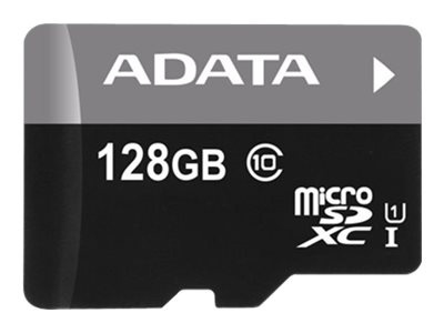 ADATA | microSDXC/SDHC UHS-I Memory Card | Premier | 128 GB | microSDHC/SDXC | Flash memory class 10