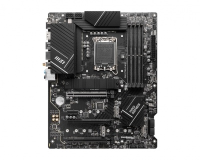MSI | PRO Z790-P WIFI | Processor family Intel | Processor socket  LGA1700 | DDR5 DIMM | Memory slots 4 | Supported hard disk drive interfaces SATA, M.2 | Number of SATA connectors 6 | Chipset Intel Z790 | ATX
