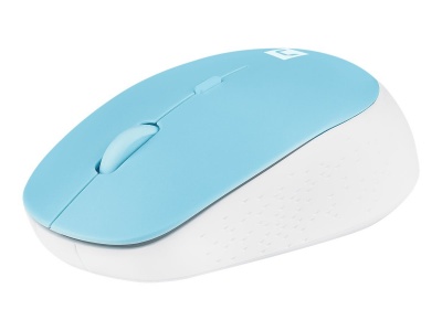 Natec | Mouse | Harrier 2 | Wireless | Bluetooth | White/Blue