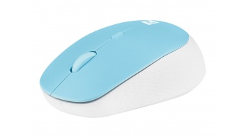 Natec | Mouse | Harrier 2 | Wireless | Bluetooth | White/Blue