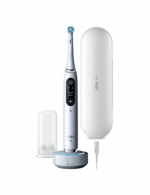 Oral-B | Electric Toothbrush | iO10 Series | Rechargeable | For adults | Number of brush heads included 1 | Number of teeth brushing modes 7 | Stardust White