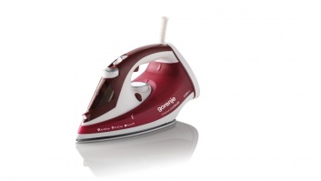 Gorenje | Steam Iron | SIH2200RBC | Steam Iron | 2200 W | Water tank capacity 280 ml | Continuous steam 30 g/min | Red/White