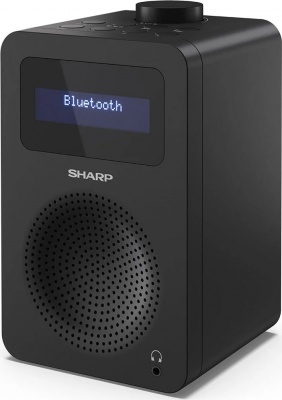 Sharp DR-430(BK) Digital Radio, FM/DAB/DAB+, Bluetooth 5.0, Midnight Black | Sharp | Digital Radio | DR-430(BK) | Bluetooth | Midnight Black