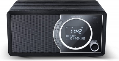 Sharp DR-450(BK) Digital Radio, FM/DAB/DAB+, Bluetooth 4.2, Alarm function, Midnight Black | Sharp | Digital Radio | DR-450(BK) | Bluetooth | Midnight Black