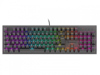 Genesis | THOR 303 | Mechanical Gaming Keyboard | Wired | RGB LED light | US | USB Type-A | 1152 g | Outemu Red
