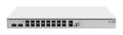 Cloud Router Switch with RouterOS L5 license | 518-16XS-2XQ-RM