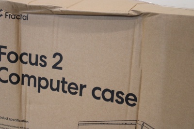 SALE OUT. Fractal Design | Focus 2 | Side window | RGB Black TG Clear Tint | Midi Tower | DAMAGED PACKAGING | Power supply included No | ATX