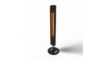 Mill | Outdoor Heater | OH2000ULGPFLOOR | Patio heater | 2000 W | Black | IP65