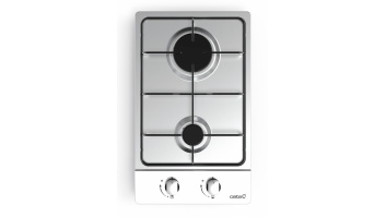 CATA | Hob | GI 3002 X | Gas | Number of burners/cooking zones 2 | Rotary knobs | Stainless steel