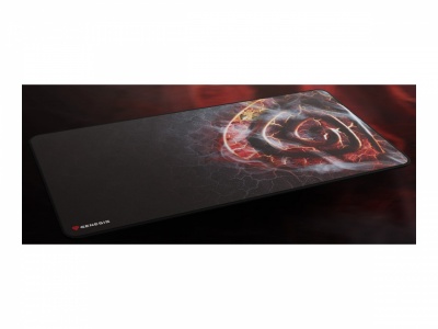 Genesis | Mouse Pad | Fabric, Rubber | Carbon 500 MAXI LAVA G2 Edition | Multicolor