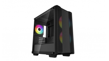 Deepcool | Micro-ATX CASE | CC360 | Black | Mini-ITX / Micro-ATX | Power supply included No | ATX PS2 （maximum length: 160mm）