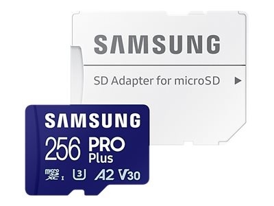 Samsung | microSD Card | Pro Plus | 256 GB | MicroSDXC | Flash memory class 10