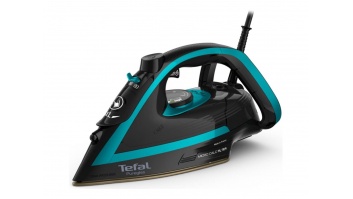 TEFAL | Iron | FV8066E0 | Steam Iron | 3000 W | Water tank capacity 270 ml | Continuous steam 50 g/min | Steam boost performance 280 g/min | Black/Blue